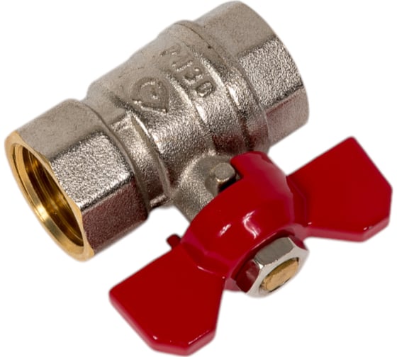 Шаровой кран AV Engineering 1/2", PN30, с внутренней резьбой, бабочка AVE139012