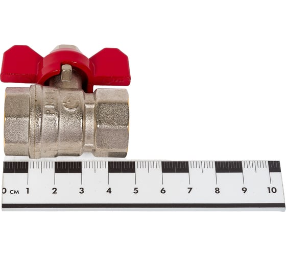 Шаровой кран AV Engineering 1/2", PN30, с внутренней резьбой, бабочка AVE139012