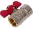 Шаровой кран AV Engineering 1/2", PN30, с внутренней резьбой, бабочка AVE139012 1