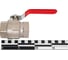 Шаровой кран AV Engineering 1 1/4", PN25, с внутренней резьбой, ручка AVE090114 4