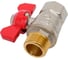 Шаровой кран AV Engineering 1/2", PN30, с внутренней-наружной резьбой, бабочка AVE141012 2