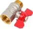 Шаровой кран AV Engineering 1/2", PN30, с внутренней-наружной резьбой, бабочка AVE141012 3