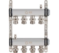 Коллекторная группа AV Engineering AVE134, 4 выхода AVE13400104