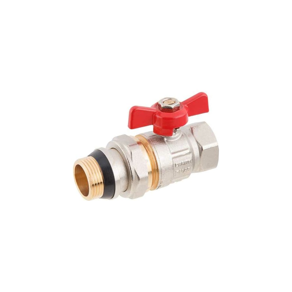 Шаровой кран AV Engineering 3/4", PN40, с внутренней резьбой, бабочка с ...