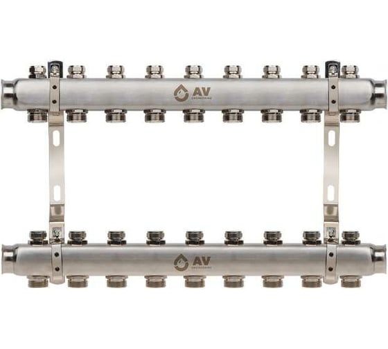 Коллекторная группа AV Engineering AVE162, 9 выходов AVE16200109