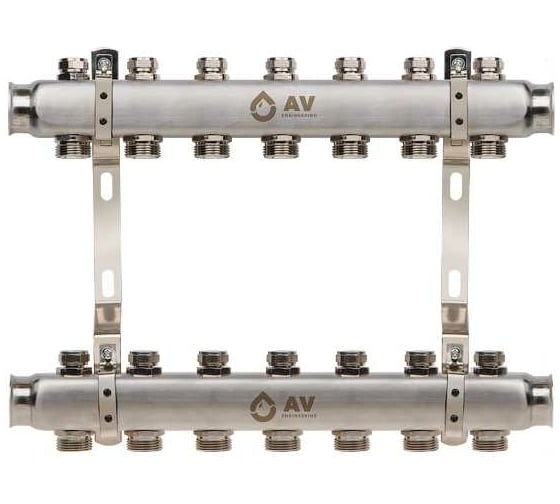 Коллекторная группа AV Engineering AVE162, 7 выходов AVE16200107