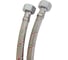 Гибкая подводка для смесителя COTALI пара М10-1/2" 0,8м оплетка нержавеющая сталь с ПВХ покрытием COTUMIXRCC0.8м 4