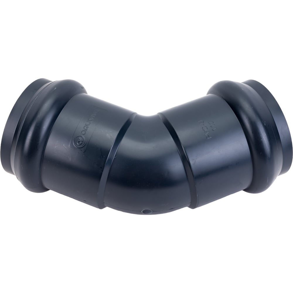 Отвод AQUAVIVA НПВХ напорный двухраструбный 110x45 AQV103110 26510 ...