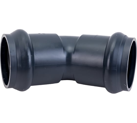 Отвод AQUAVIVA НПВХ напорный двухраструбный 110x45 AQV103110 26510