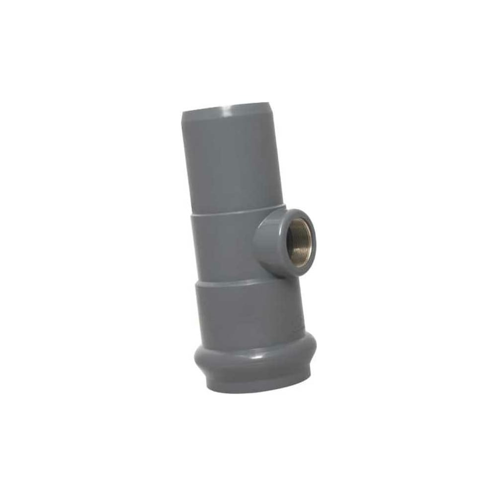 Тройник AQUAVIVA НПВХ напорный с резьбовым выходом 110/2" AQVTR1102 ...