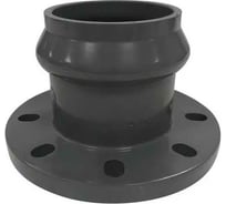 Патрубок AQUAVIVA НПВХ напорный раструбный с НПВХ фланцем 160/150 AQV107160 14786