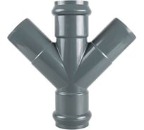 Крестовина AQUAVIVA НПВХ напорная 110/110x45 AQVKR11045 42814 25099203