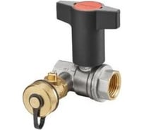 Шаровой кран с вентилем для слива Oventrop DN 32, 1 1/4" 1697810