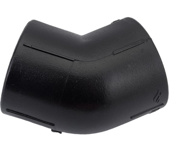 Угол Blue Ocean полипропиленовый 25x45 градусов UV-pro с защитой от ультрафиолета черный PPRF/45E-UV(Bk)-25