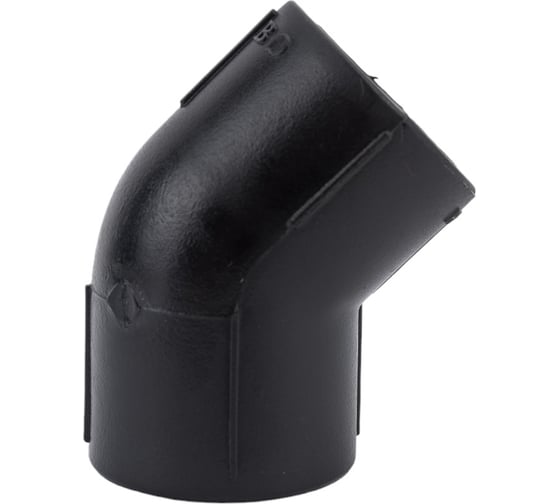 Угол Blue Ocean полипропиленовый 20x45 градусов UV-pro с защитой от ультрафиолета черный PPRF/45E-UV(Bk)-20