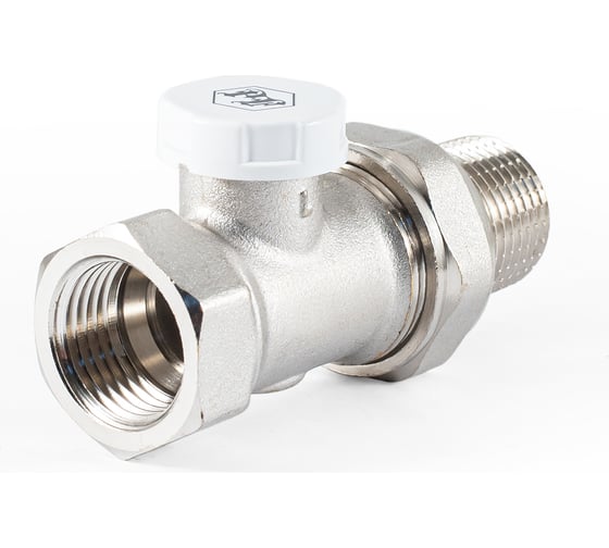 Настроечный клапан радиатора PROFACTOR прямой 1/2 PF RVS 376