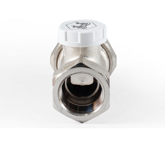Настроечный клапан радиатора PROFACTOR прямой с уплотнением 1/2 PF RVS 376UR