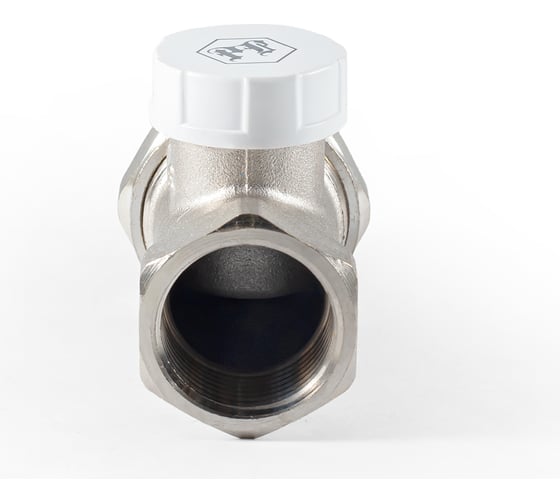 Настроечный клапан радиатора PROFACTOR прямой 3/4 PF RVS 377
