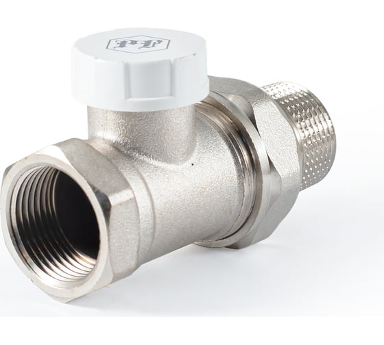 Настроечный клапан радиатора PROFACTOR прямой 3/4 PF RVS 377