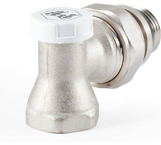 Настроечный клапан радиатора PROFACTOR угловой с уплотнением 1/2 PF RVA 378UR