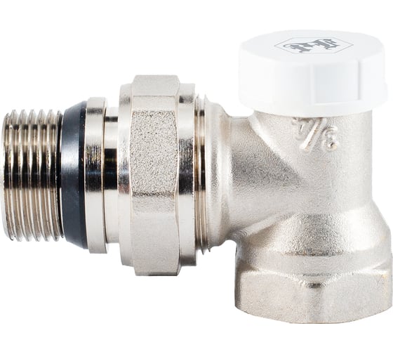 Настроечный клапан радиатора PROFACTOR угловой с уплотнением 3/4 PF RVA 379UR