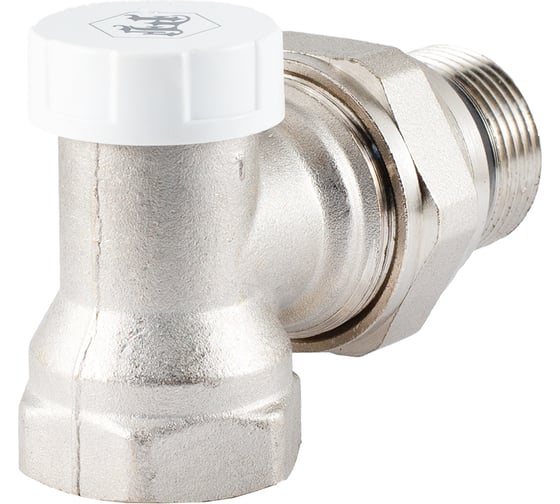 Настроечный клапан радиатора PROFACTOR угловой с уплотнением 3/4 PF RVA 379UR
