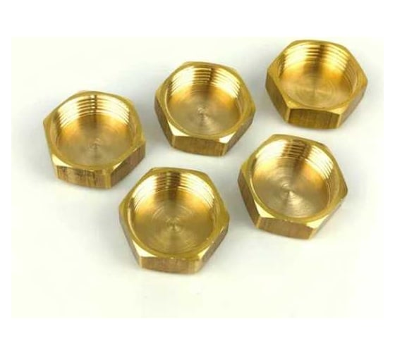 Заглушка Brassco G1/2 ВР Standart, 5 шт 4961483