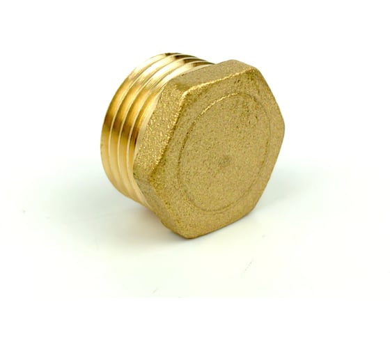 Заглушка Brassco G1/2 НР Standart, 5 шт 4961513