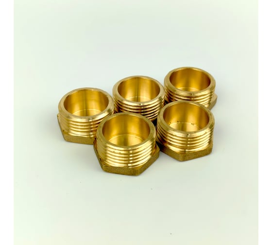 Заглушка Brassco G3/4 НР Standart, 5 шт 4961520