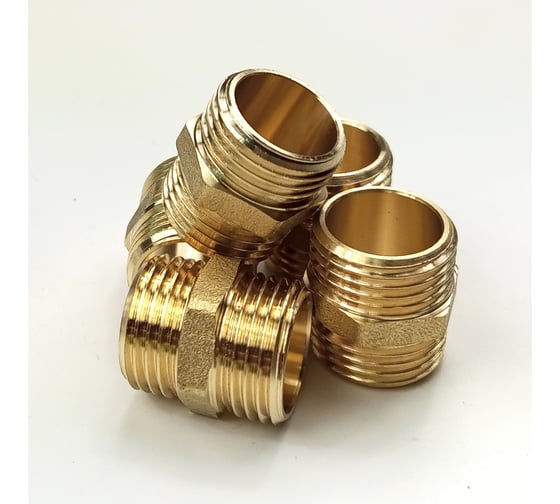 Ниппель Brassco G1/2 Standart, 5шт 4961360 1