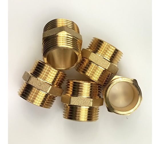 Ниппель Brassco G3/4 Standart, 5 шт 4961377 1