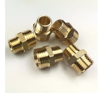 Ниппель Brassco редукционный G1/2 х G3/8" Standart, 5 шт 4961407