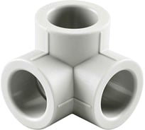 Двухплоскостной тройник RIIFO Alba PP-R 25-25-25 белый (уп 5шт) 1100047316