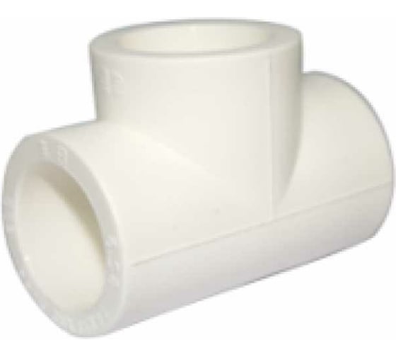 Равнопроходной тройник RIIFO Alba PP-R 25 белый (уп 8шт) 1100046787