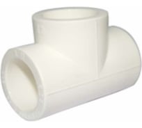 Равнопроходной тройник RIIFO Alba PP-R 20 белый (уп 10шт) 1100046786