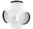 Двухплоскостная крестовина SINIKON ПП D 110x110x110x87 Комфорт 512041.K 1