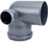 Отвод SINIKON с двумя патрубками ПП D 110x50x87 556003.R 2