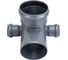 Отвод SINIKON с двумя патрубками ПП D 110x50x87 556003.R 3