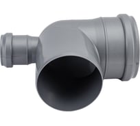 Отвод SINIKON с фронтальным патрубком (выход сзади) ПП D 110x50x87 551002.R