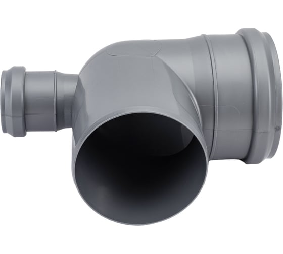 Отвод SINIKON с фронтальным патрубком (выход сзади) ПП D 110x50x87 551002.R