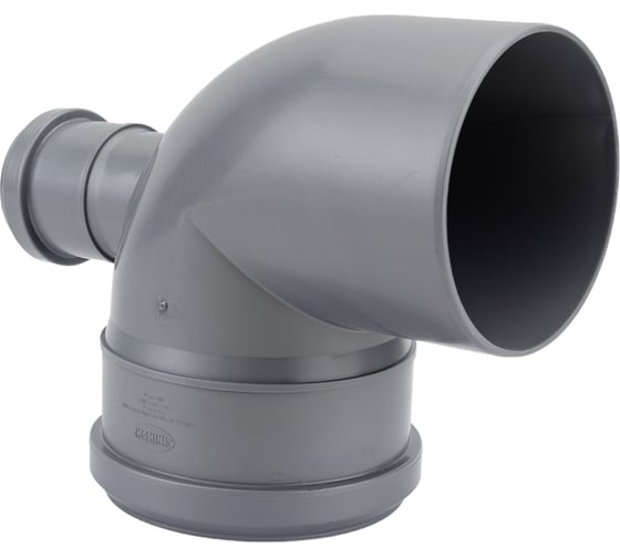 Отвод SINIKON с фронтальным патрубком (выход вверх) ПП D 110x50x87 551001.R