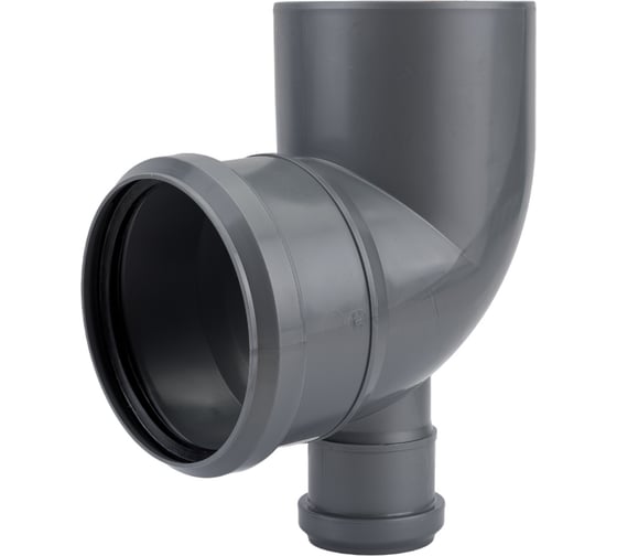 Отвод SINIKON с фронтальным патрубком (выход вверх) ПП D 110x50x87 551001.R