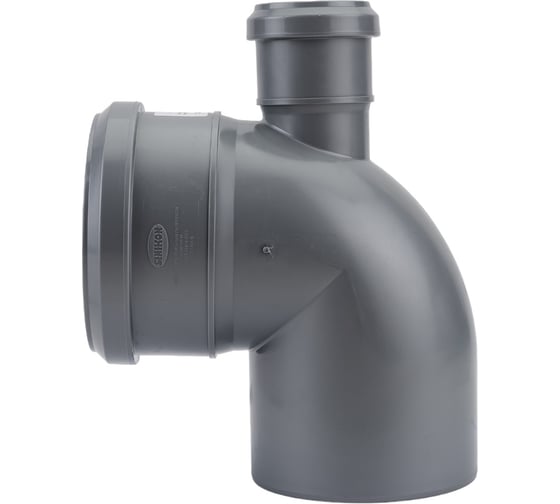 Отвод SINIKON с фронтальным патрубком (выход вверх) ПП D 110x50x87 551001.R