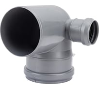 Отвод SINIKON с левым патрубком ПП D 110x50x87 552003.R