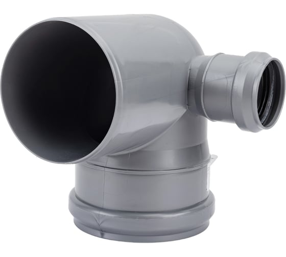 Отвод SINIKON с левым патрубком ПП D 110x50x87 552003.R