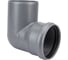 Отвод SINIKON с левым патрубком ПП D 110x50x87 552003.R 3