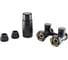 Комплект узла нижнего подключения SCHLOSSER Standard прямой G3/4x3/4 600800055 Ral 9005 мат 1