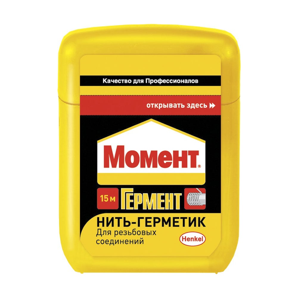 Нить-герметик ГЕРМЕНТ 15 м Момент 1319575 в Твери - цены, отзывы ...