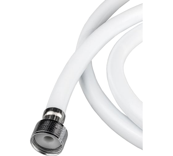 Шланг для душа ELKA 1/2"-1/2", 170 см, ПВХ, белый ТД.030429