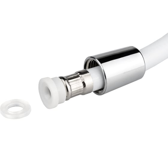 Шланг для душа ELKA 1/2"-1/2", 170 см, ПВХ, белый ТД.030429